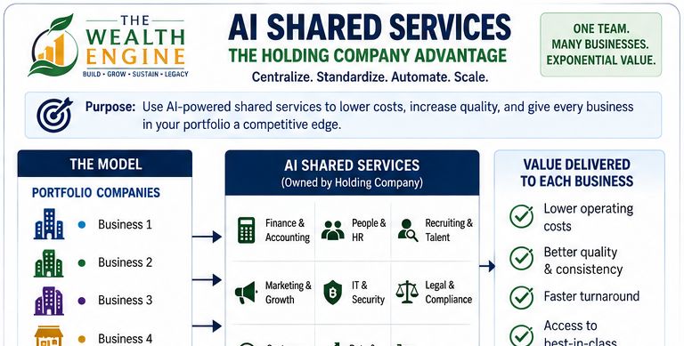 Small sample of AI Shared Services